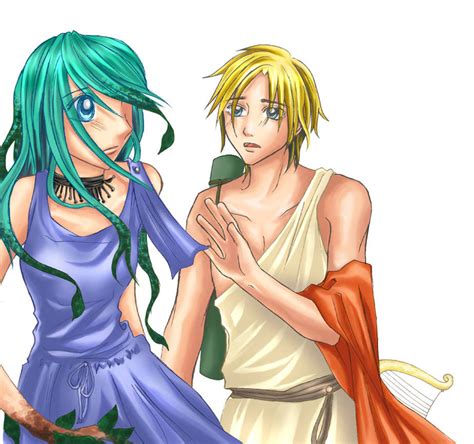 Apollo and Daphne by wa-ogata on DeviantArt