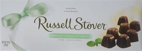 Russell Stover French Chocolate Mints Box, 10 Ounce $3.99