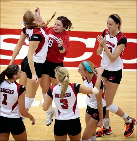 See With Me: Women's Volleyball: Wisconsin 3, Michigan 0