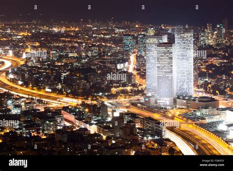 Tel aviv skyline Stock Photo - Alamy