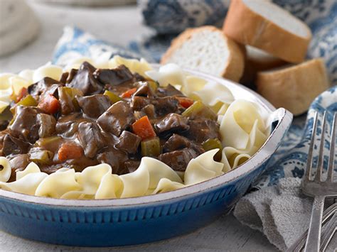 Authentic, Delicious Beef Heart Stew with Noodles