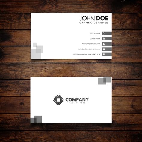 Premium Vector | Business card template design