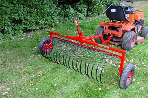 Garden Tractor Landscape Rake Zandalus | Landscape rake, Tractors, Garden tractor