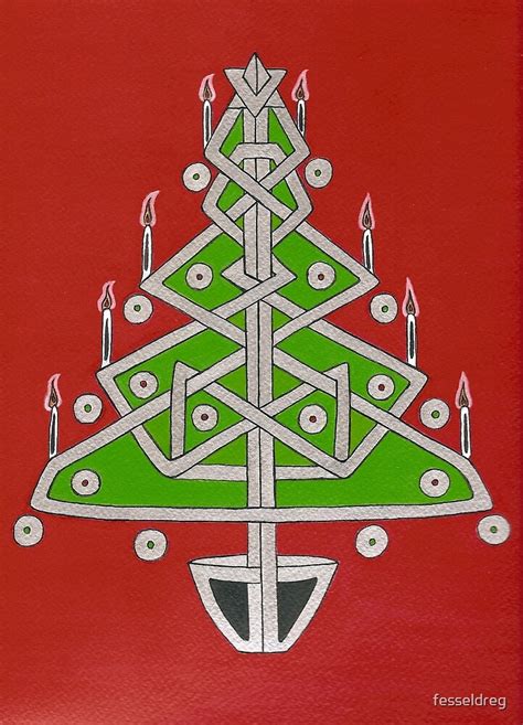 "Celtic Christmas Tree" by fesseldreg | Redbubble