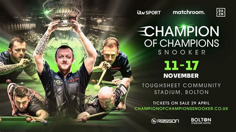 CHAMPION OF CHAMPIONS 2024 TICKETS ON SALE NOW - Champion of Champions ...