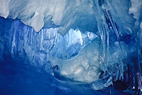 Blue ice cave — Stock Photo © goinyk #1644245