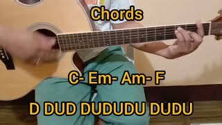 Death Bed- Powfu (Guitar Chords/Tutorial) No Capo Chords - ChordU