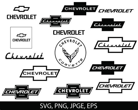 Chevrolet Logo SVG, Chevrolet Logo Svg Silhouette Cut Files, Vector ...