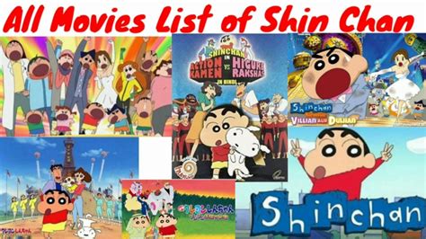 Shinchan All Movies list in hindi 2020 - YouTube