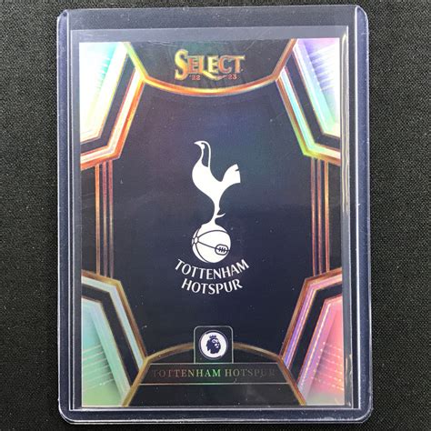 2022-23 Select EPL TOTTENHAM HOTSPUR Team Badges Silver Prizm SSP #8 – Cherry Collectables