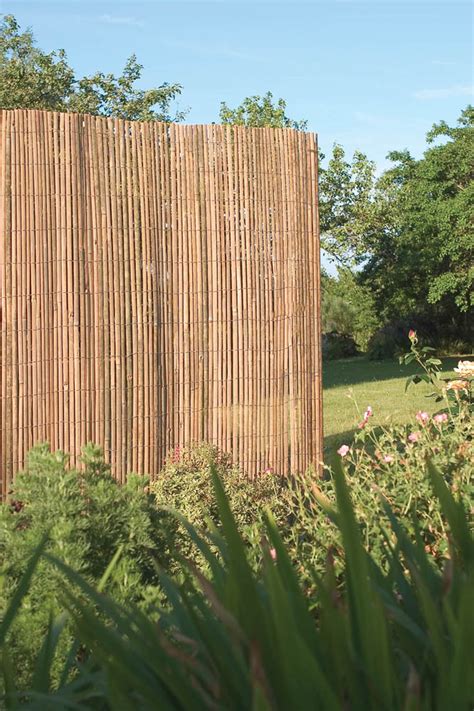 Split Bamboo Screen 4m x 1.5m - UK Garden Products