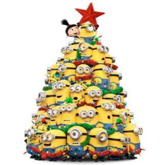 The Minions | Christmas Tree | Minion christmas, Merry christmas ...