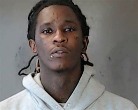 Young Thug's New Mugshot Has Been Released