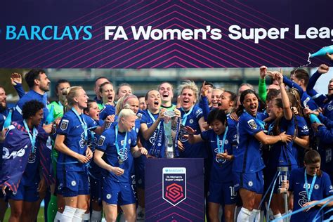 Chelsea Women beat Reading to win a record-setting fourth WSL title ahead of Manchester City and ...