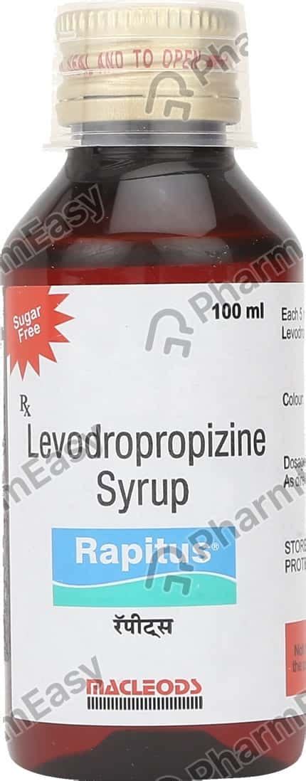 Buy Rapitus 30 MG Syrup (100) Online at Flat 15% OFF | PharmEasy