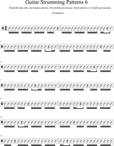 Sixteenth-Note Strumming Patterns, Pt. 1 | Hub Guitar