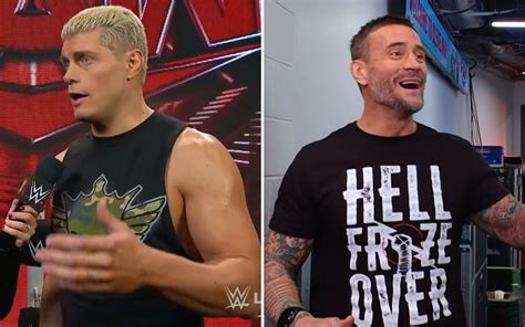 Cody Rhodes responds to CM Punk's ground-breaking announcement on RAW