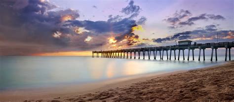 Fishing pier sunset photos - VAST