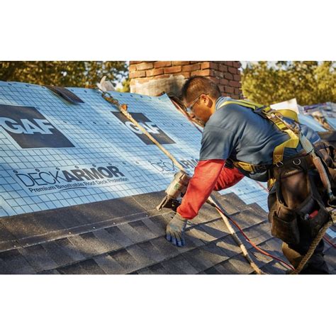 GAF Deck-Armor 48-in x 100-ft 400-sq ft Polypropylene Roof Underlayment ...