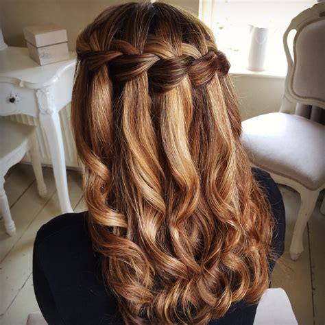 Waterfall braid by sweethearts hair – Artofit