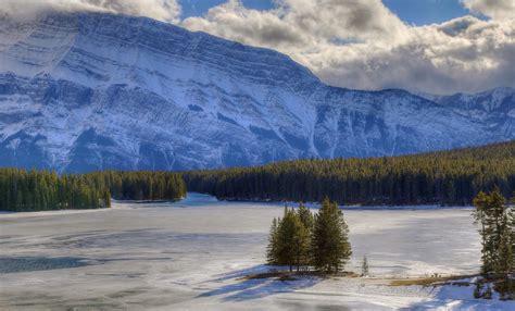 Two Jack Lake | Winter at Two Jack Lake in Banff National pa… | Flickr