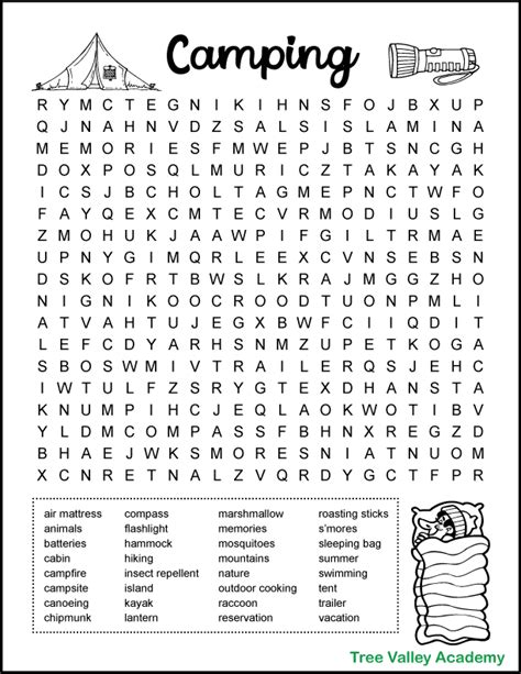 Printable Word Search Puzzles Hard