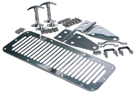 Rampage 1978-1983 Jeep CJ5 Hood Set – Stainless, 7499 – RCA Garage