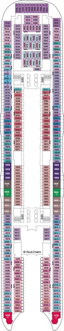 Royal Caribbean Harmony of the Seas Deck Plans: Ship Layout, Staterooms ...