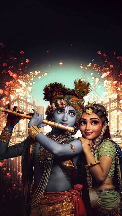 1290x2796px, 2K free download | Radha Krishna, flute, krish, krishna ...