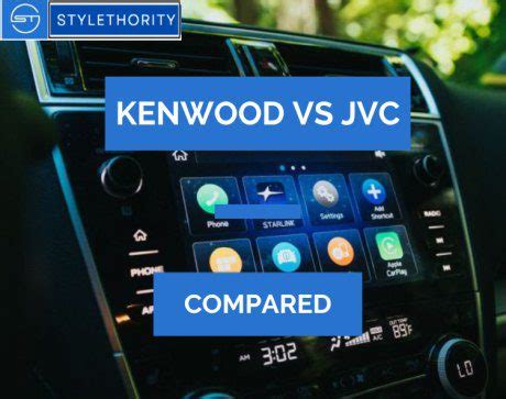 Kenwood vs JVC Car Stereo: A Few Very Important Differences