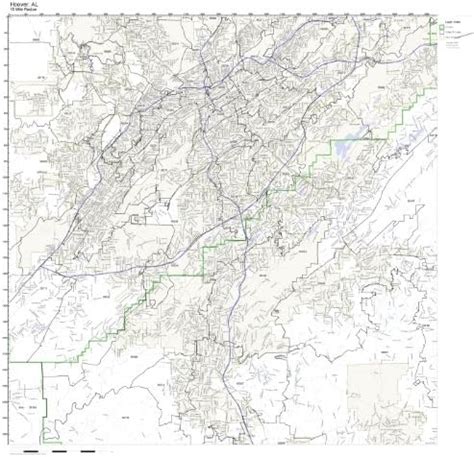 Hoover Al Zip Code Map – Map Vector