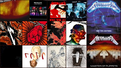 Metallica Album Covers Ranked | Tastes Like Music