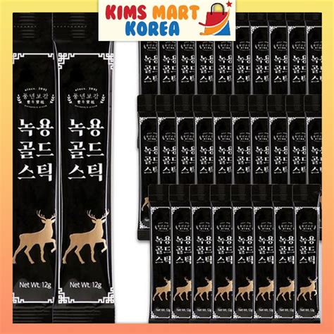 Pungnyun Korean Deer Antlers & Red Ginseng Extract Gold Korean Health ...