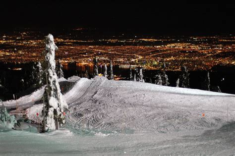 Vancouver night skiing | Dries Buytaert