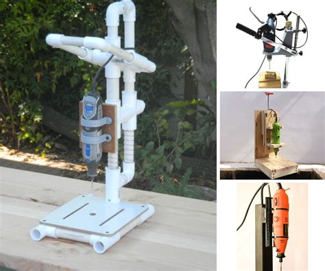 Top 5 DIY Dremel Drill Presses - Instructables