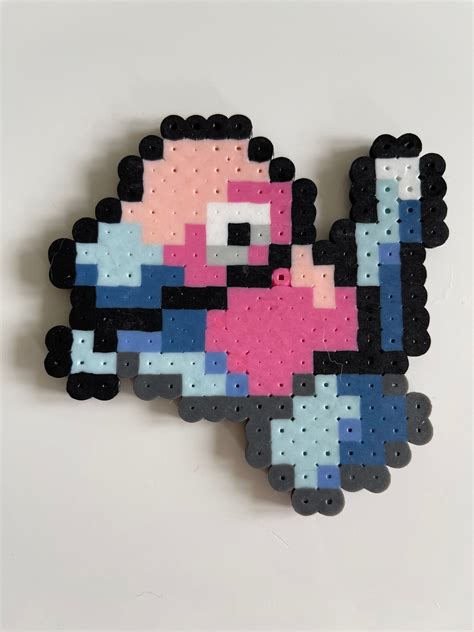 Porygon Pokémon Perler Fuse Bead Pixel Art Sprite - Etsy