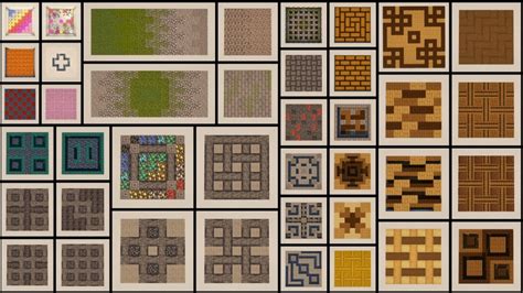 Minecraft Floor Patterns