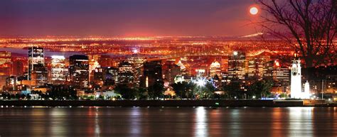 Montreal Skyline in a Beautiful Night ⋆ Buying-images.com