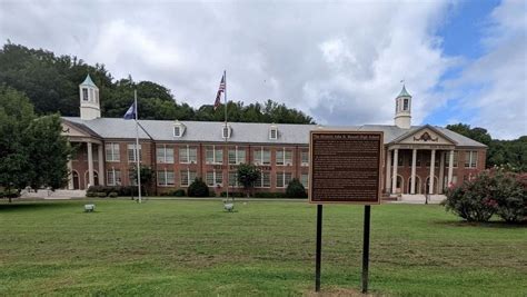 The Historic John D. Bassett High School Historical Marker