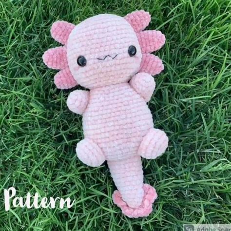 10+ Adorable Axolotl Crochet Patterns