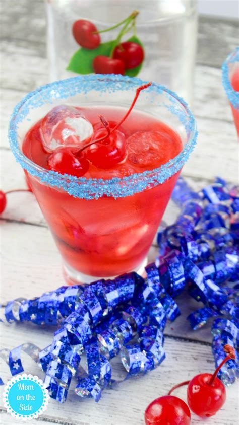 Cherry Bomb Cocktail for 4th of July Parties | Mom on the Side