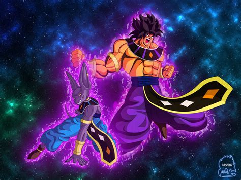 Broly vs Beerus by DJPeptide on DeviantArt