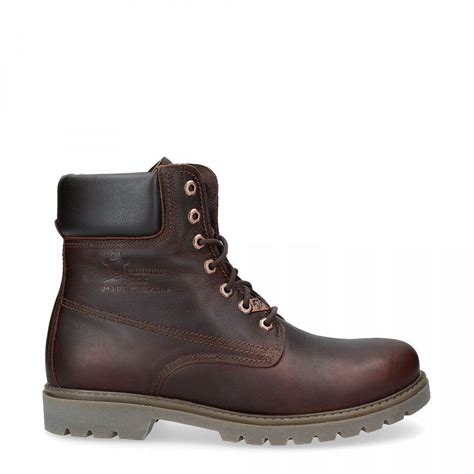 Panama Jack Men's Lace Up Boots USA - Panama Jack Panama 03 Brown Napa Grass