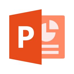 Microsoft powerpoint Icon of Flat style - Available in SVG, PNG, EPS, AI & Icon fonts