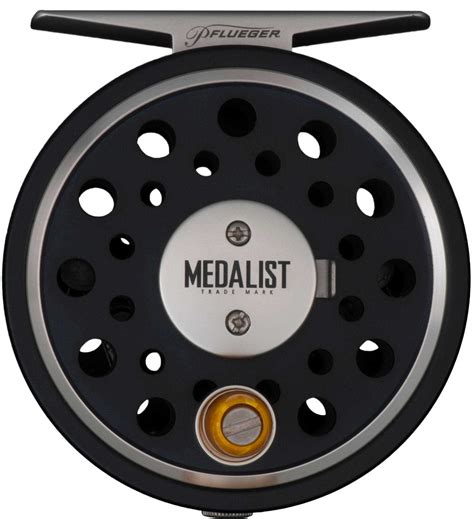 Pflueger Medalist Fly Reel 5/6, 1.1:1 Gear Ratio, Click and Pawl Drag ...