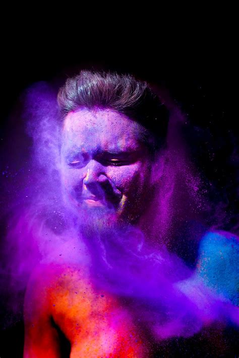 Holi Portraits on Behance