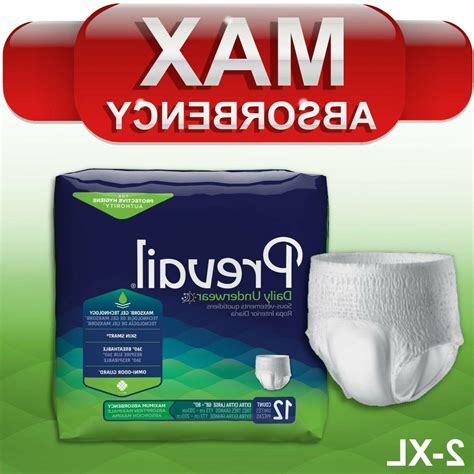 Prevail Protective Underwear XX-Large Pack of 12