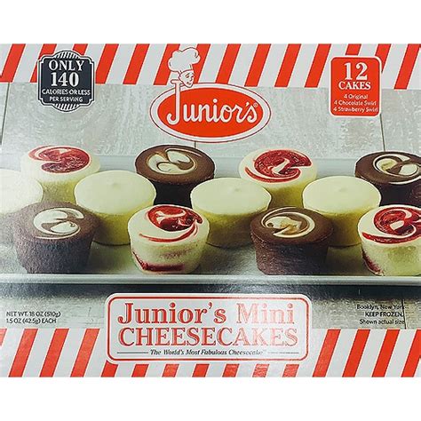 Junior's Mini Cheesecake Sampler, 12 Pieces - ShopRite