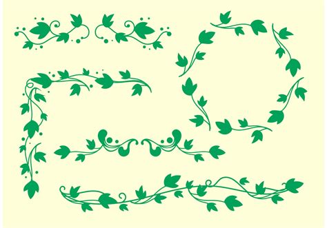 Simple Ivy Vine Vectors - Download Free Vector Art, Stock Graphics & Images