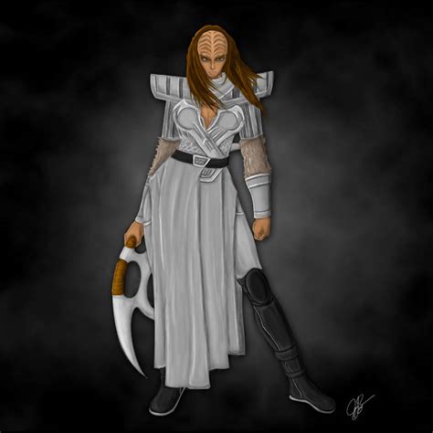 Female Klingon Warrior by joeybowsergraphics on DeviantArt